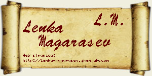 Lenka Magarašev vizit kartica